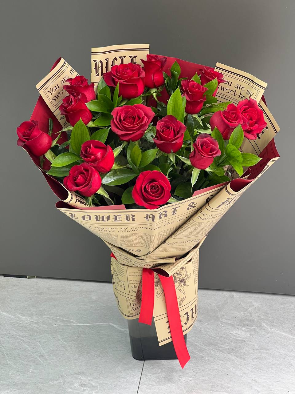 red roses